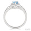 Pear Shape Gemstone & Halo Diamond Ring