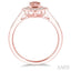 Oval Shape Gemstone & Halo Diamond Ring