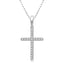 Petite Diamond Cross Pendant