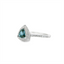 Aquamarine & Diamond Double Halo Ring