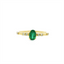 Emerald & Diamond Fashion Ring