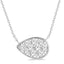 Lovebright Bezel Diamond Necklace