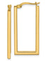 Rectangular Hoop Earrings