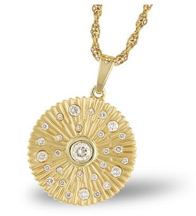 Diamond Medallion Pendant