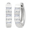 Petite Diamond Huggie Hoop Earrings