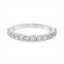French Pave Anniversary Ring