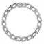 Sterling Silver 8 mm Hollow Link Bracelet