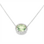 Mint Garnet Necklace