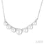 Pearl & Diamond Smile Necklace