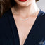 Pearl & Diamond Smile Necklace