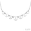 Pearl & Diamond Smile Necklace