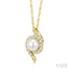 Pearl & Diamond Fashion Pendant