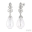 Pearl & Diamond Fashion Earrings