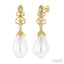 Pearl & Diamond Fashion Earrings