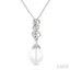 Pearl & Diamond Fashion Pendant