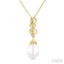 Pearl & Diamond Fashion Pendant
