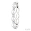 Pearl & Diamond Fashion Hoop Earrings