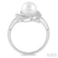 Flower Pearl & Diamond Ring