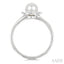 Clover Pearl & Petite Diamond Ring