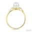 Pearl & Diamond Fashion Ring