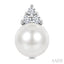 Pearl & Diamond Fashion Earrings