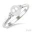 Pearl & Diamond Fashion Ring