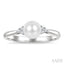 Pearl & Diamond Fashion Ring