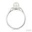 Pearl & Diamond Fashion Ring