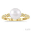 Pearl & Diamond Fashion Ring