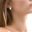 Pearl & Petite Diamond Fashion Earrings