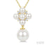 Pearl & Diamond Fashion Pendant