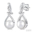 Pearl & Diamond Fashion Earrings