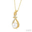 Pearl & Diamond Fashion Pendant