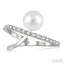 Pearl & Diamond Fashion Ring
