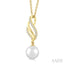 Pearl & Diamond Fashion Pendant