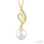 Pearl & Diamond Fashion Pendant