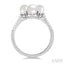 Pearl & Diamond Fashion Ring