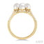 Pearl & Diamond Fashion Ring