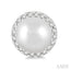 Pearl & Petite Halo Diamond Fashion Earrings