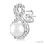 Pearl & Petite Diamond Fashion Earrings