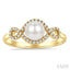 Pearl & Petite Diamond Fashion Ring