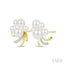 Blossom Pearl & Diamond Fashion Earrings