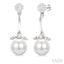 Pearl & Lovebright Diamond Fashion Earrings