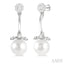 Pearl & Lovebright Diamond Fashion Earrings