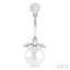 Pearl & Lovebright Diamond Fashion Earrings