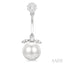 Pearl & Lovebright Diamond Fashion Earrings