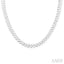 Pearl & Diamond Fashion Necklace