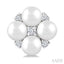 Pearl & Diamond Fashion Earrings