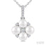 Pearl & Diamond Fashion Pendant