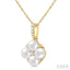 Pearl & Diamond Fashion Pendant